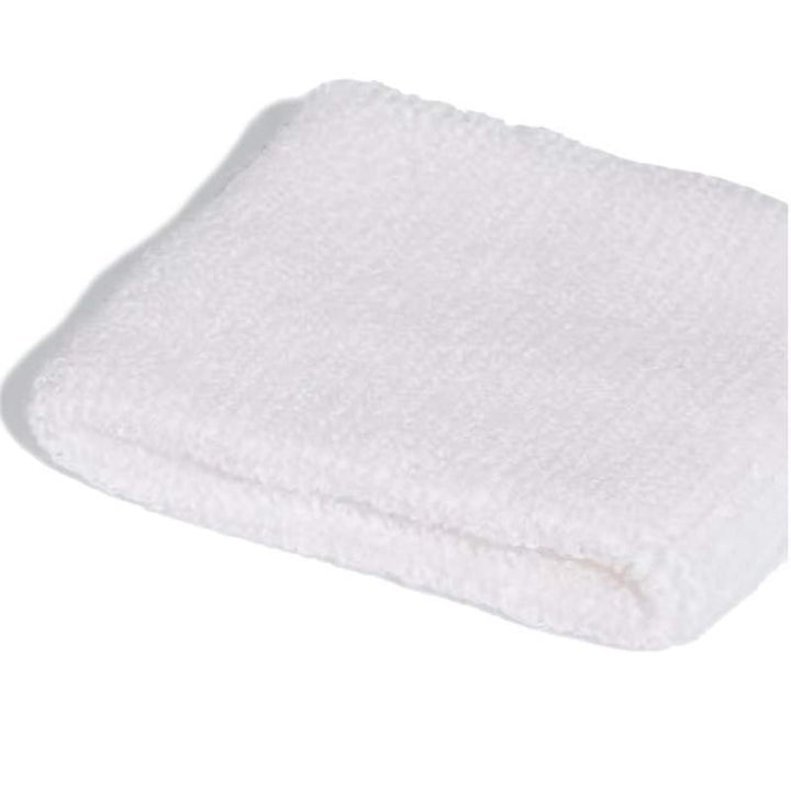 Muñequeras Adidas Original Tenis Blanco 2 Unidades