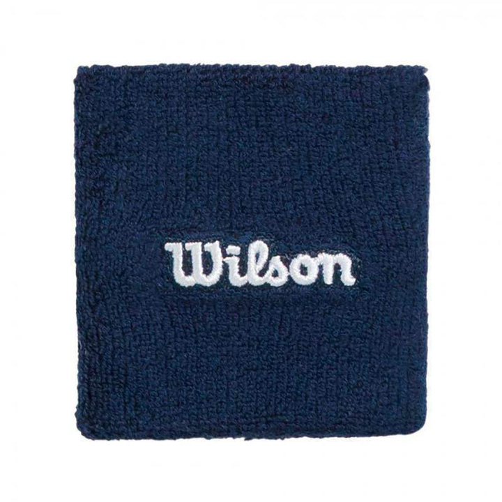 Muñequeras Wilson Azul Marino 2 Unidades