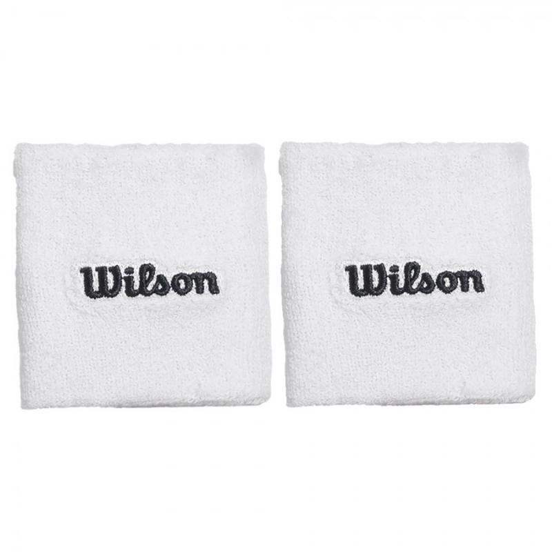 Muñequeras Wilson Blanco 2 Unidades