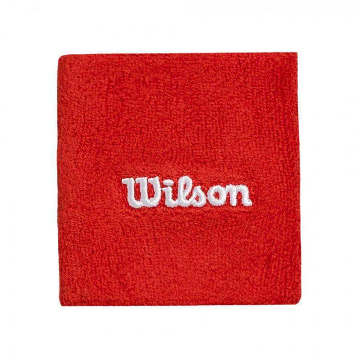 Muñequeras Wilson Rojo 2 Unidades