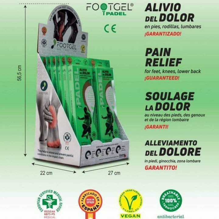Pack Plantillas FootGel Padel