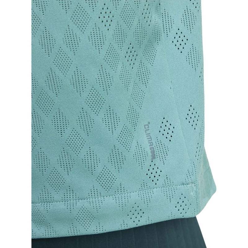 Polo Adidas Original Pro London Turquesa Mujer