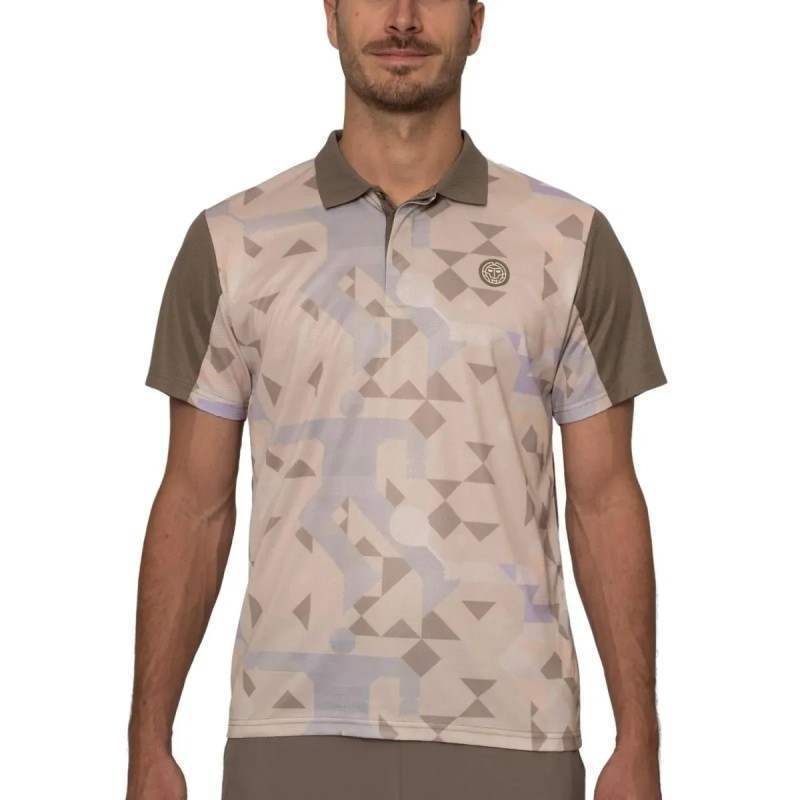 Polo Bidi Badu Paris Beige Marron