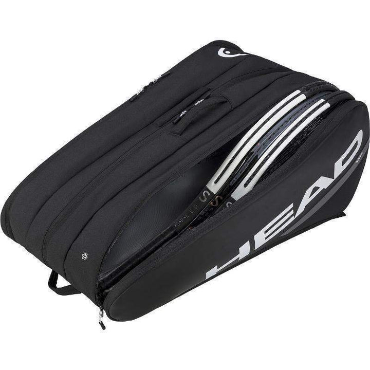 Raquetero Head Tour XL Negro Blanco