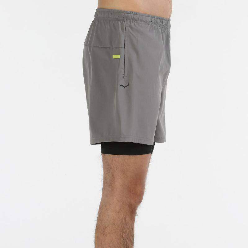 Short Bullpadel Lipes Gris Medio