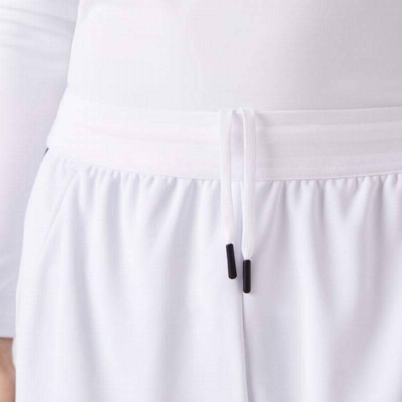 Short Lacoste Sport Blanco Estampado