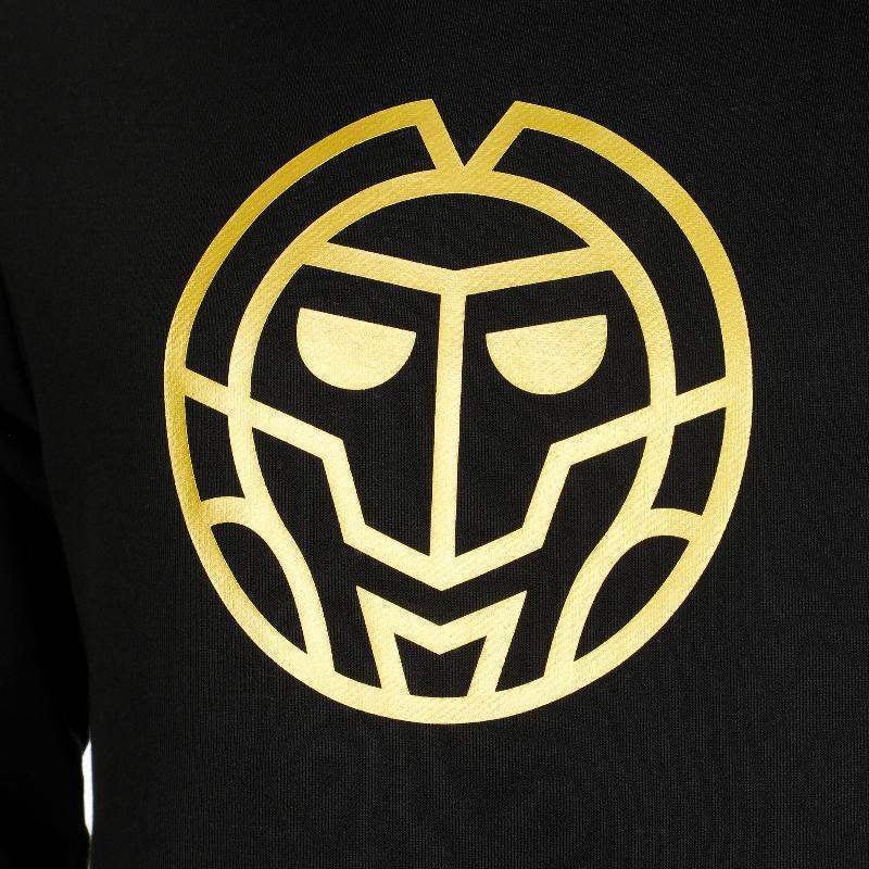 Sudadera Bidi Badu Paris Chill Negro Dorado