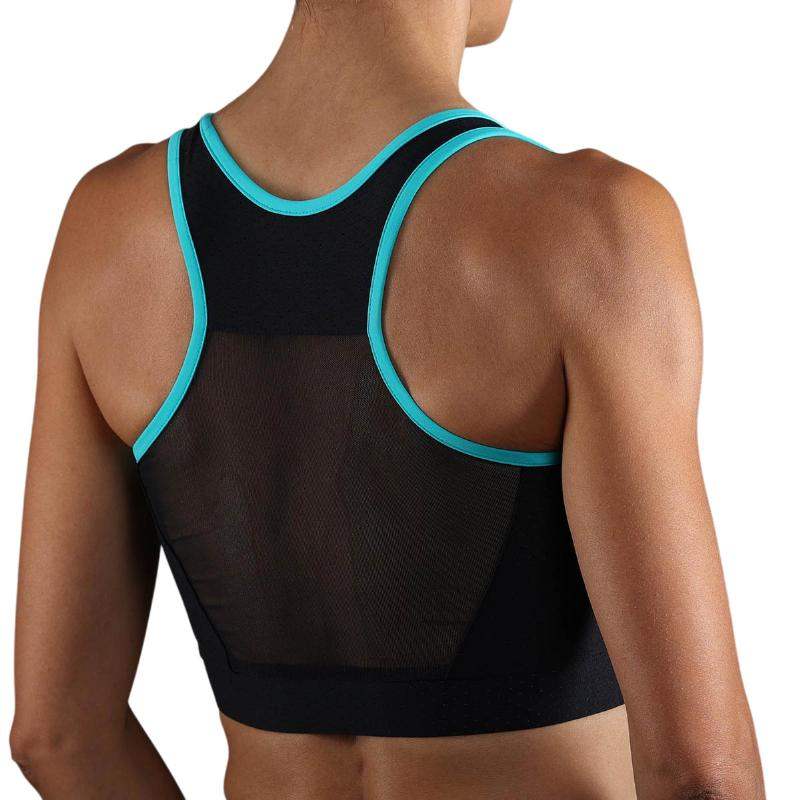Top Endless Vanity II Negro Azul