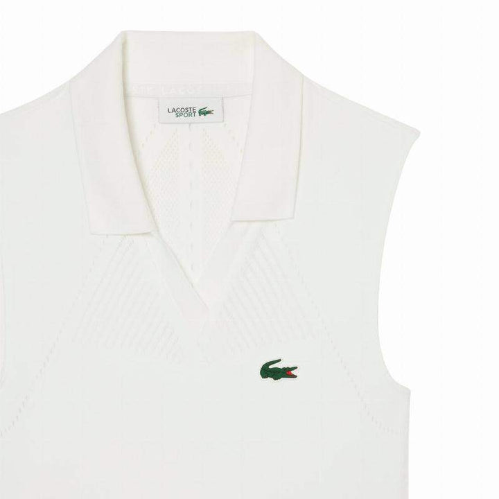 Vestido Lacoste Tenis Blanco