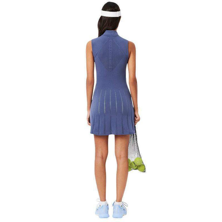 Vestido Lacoste Tenis Violeta Azul Claro