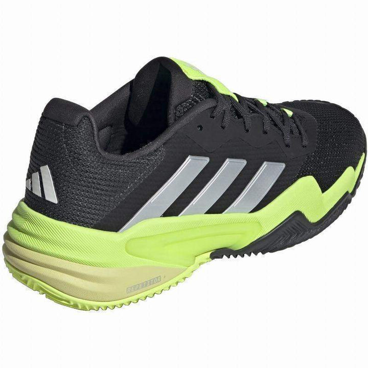 Zapatillas Adidas Barricade Clay Negro Lucid Limon