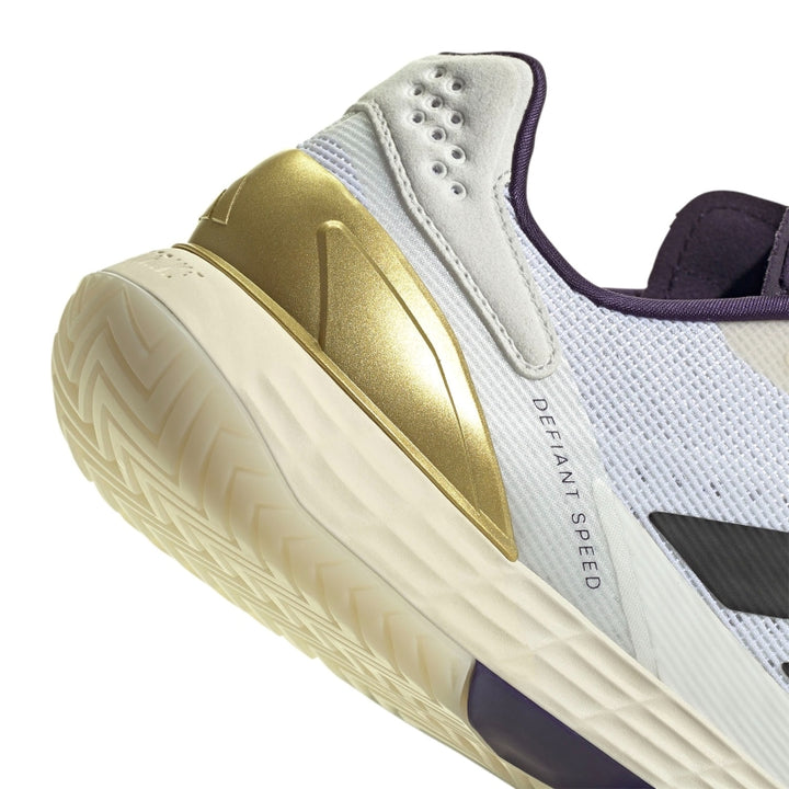 Zapatillas Adidas Defiant Speed 2 Blanco Negro Violeta