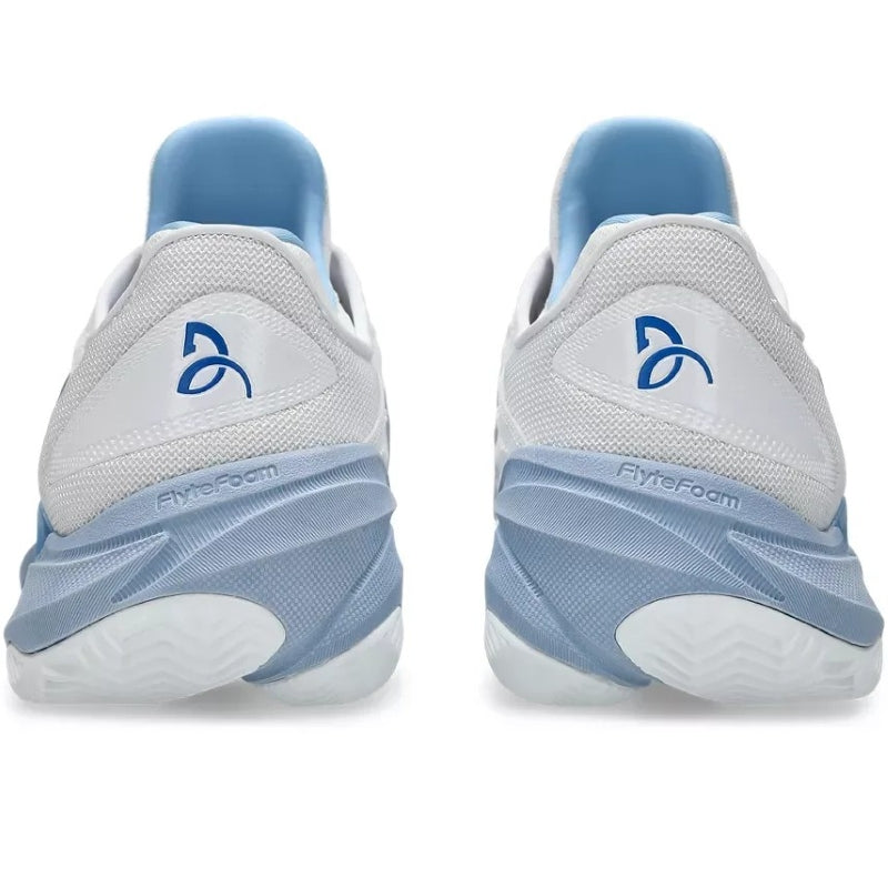 Zapatillas Asics Court FF 3 Novak Clay Blanco Azul Tuna