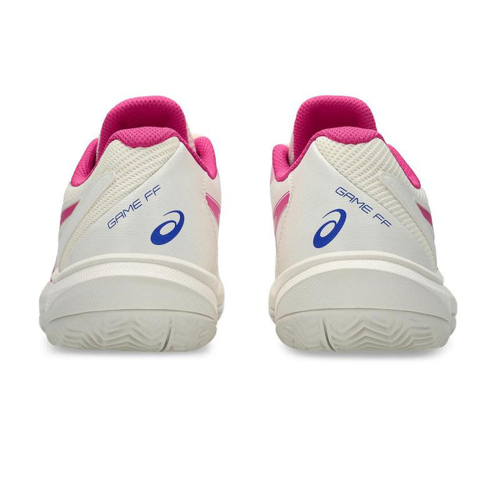 Zapatillas Asics Game FF Clay Crema Rosa Brillante Mujer