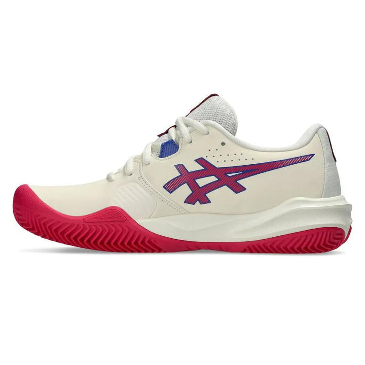 Zapatillas Asics Gel Challenger 15 Clay Crema Rosa Mujer