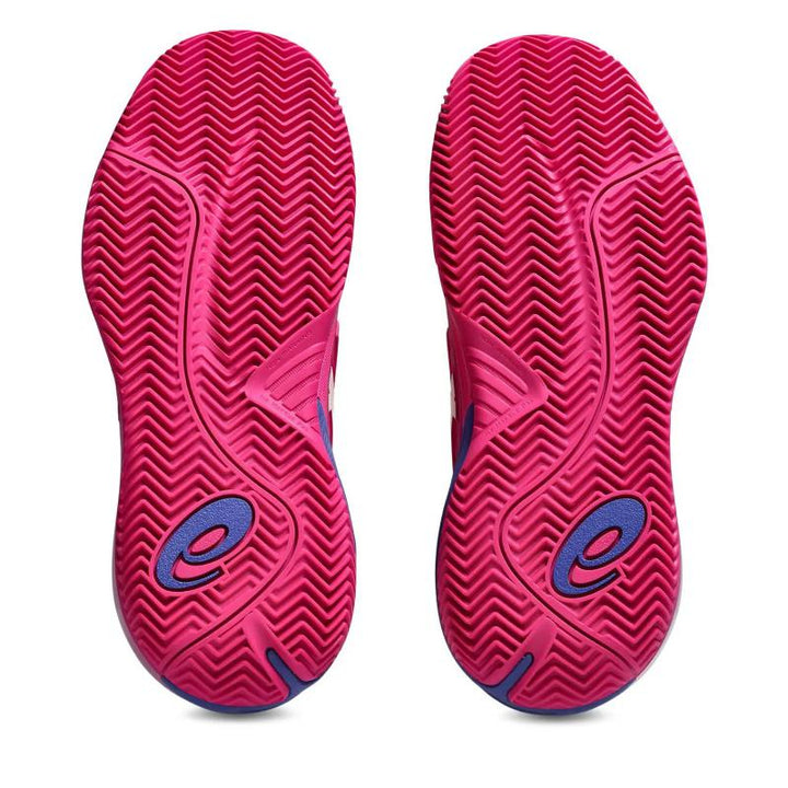 Zapatillas Asics Gel Resolution X Clay Rosa Brillante Crema Mujer