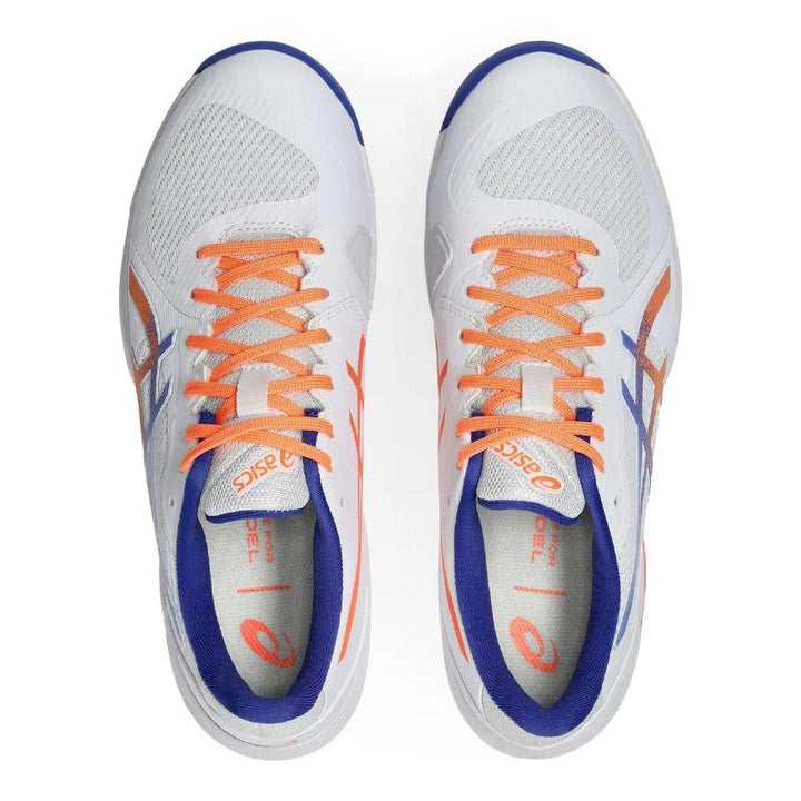 Zapatillas Asics Solution Swift FF 2 Padel Blanco Azul Cobalto