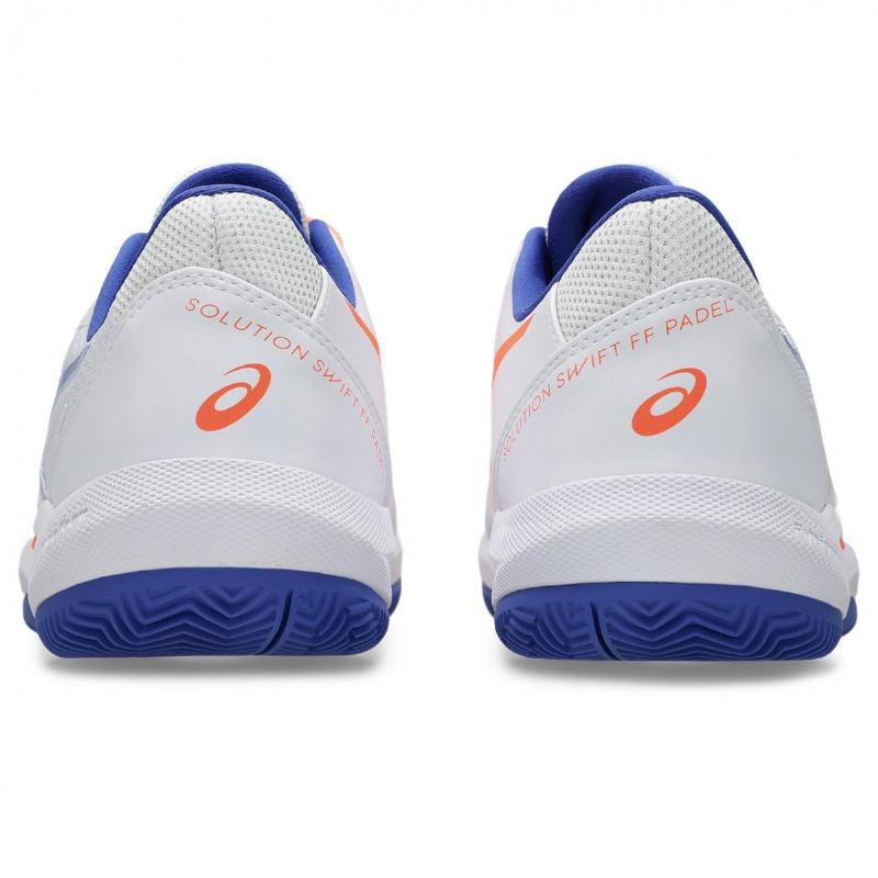 Zapatillas Asics Solution Swift FF 2 Padel Blanco Azul Cobalto