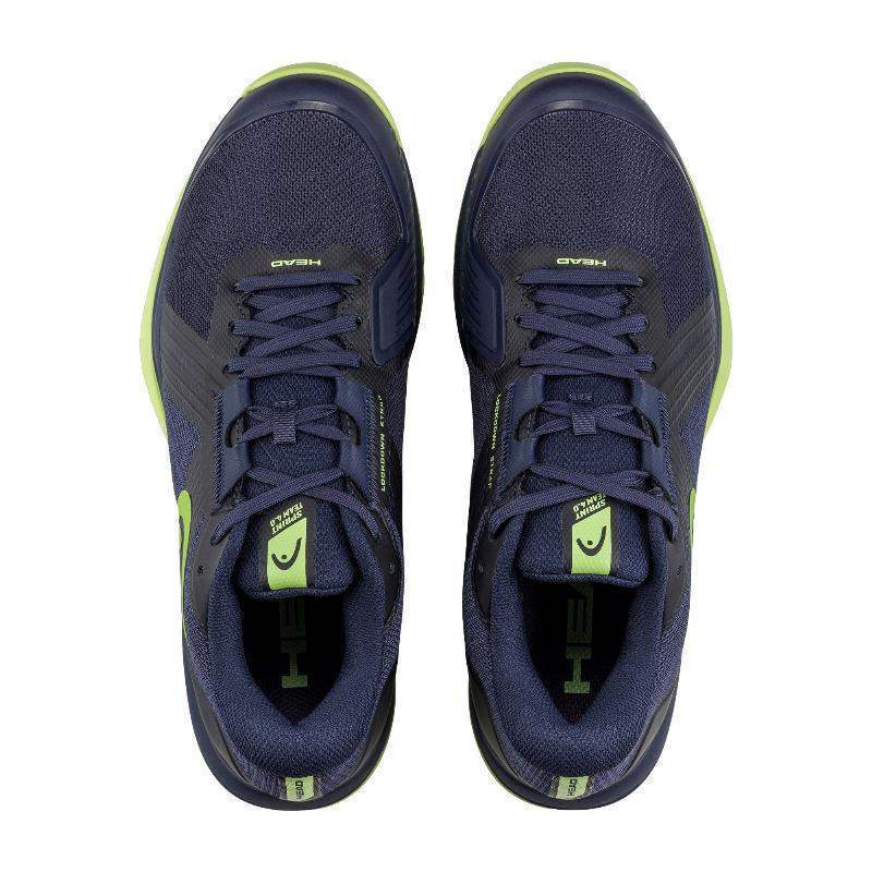 Zapatillas Head Sprint Team 4.0 Clay Azul Marino Lima