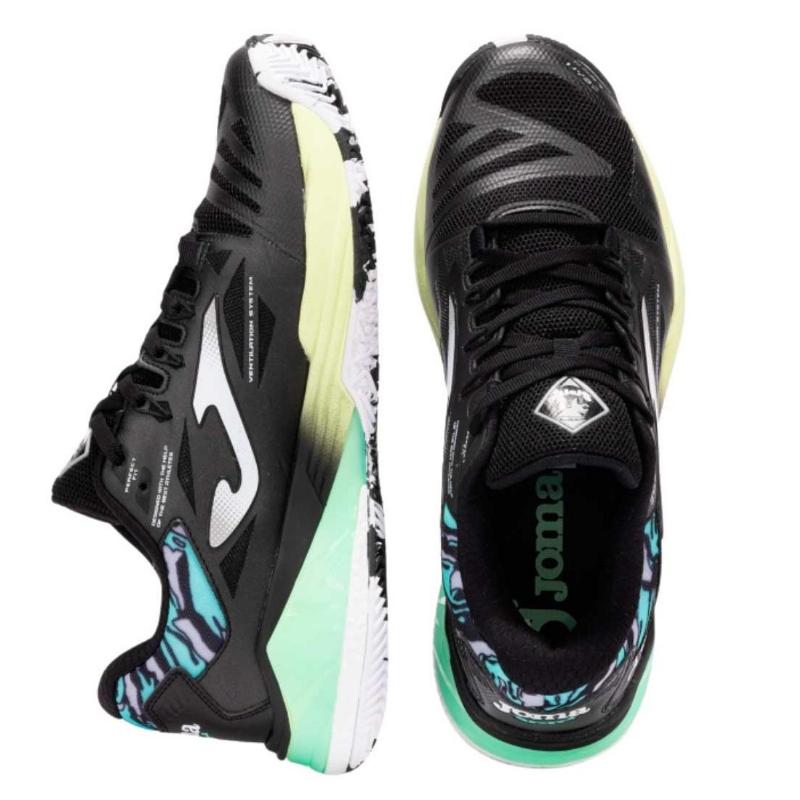 Zapatillas Joma Spin 2501 Negro Verde