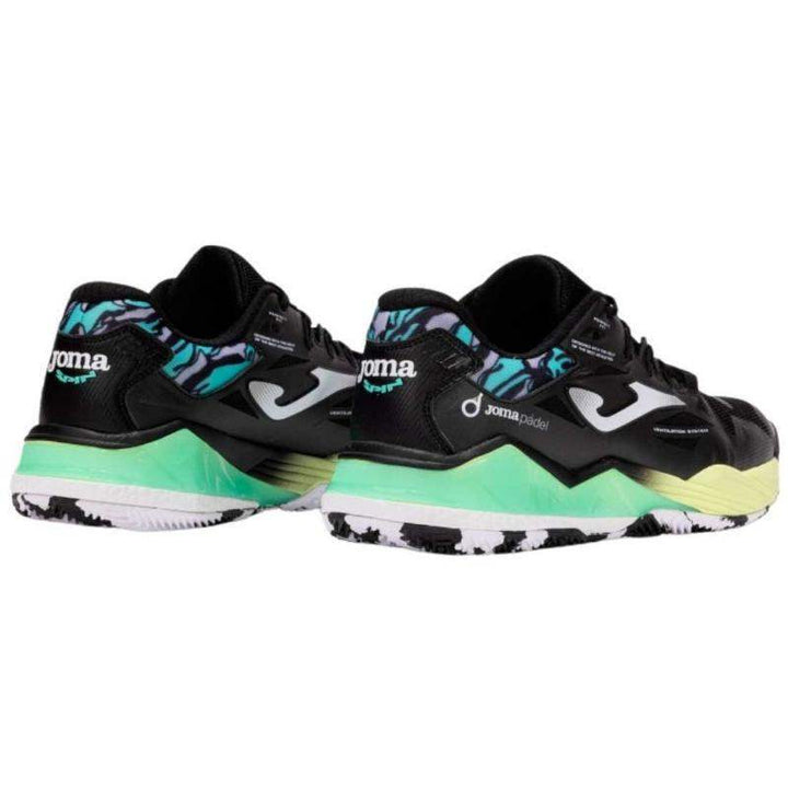Zapatillas Joma Spin 2501 Negro Verde