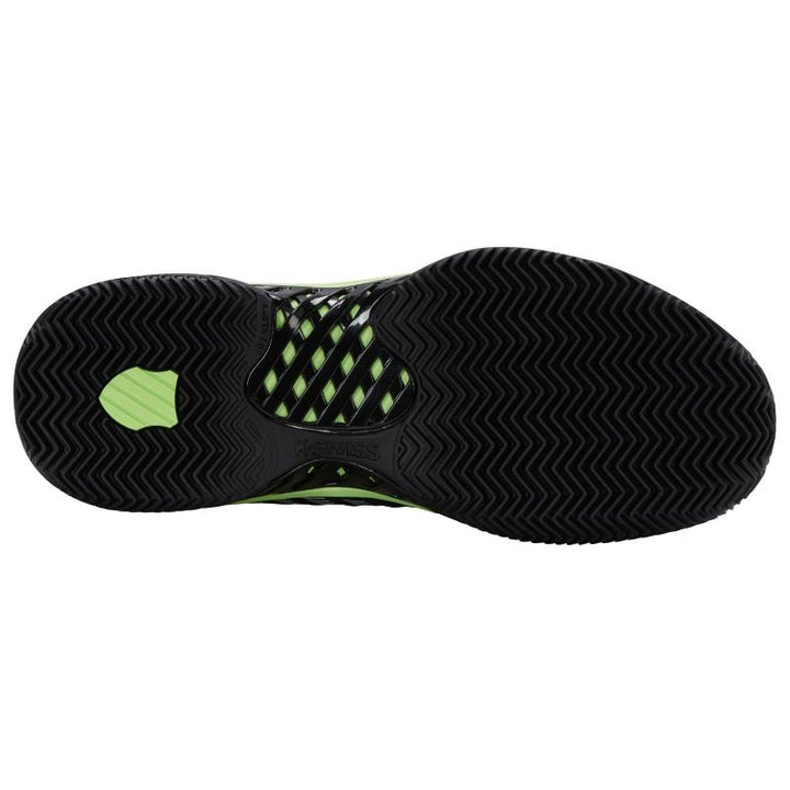 Zapatillas Kswiss Express Light 3 HB Clay Negro Verde Neon