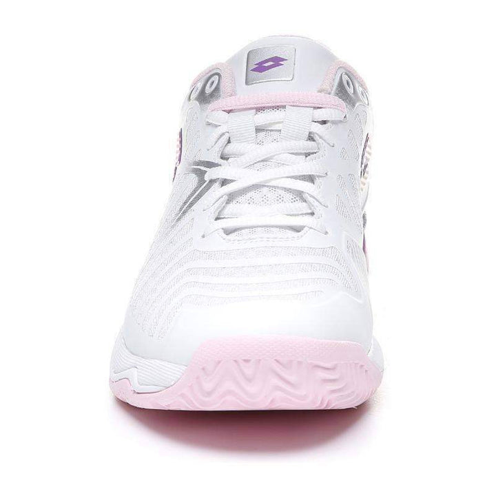 Zapatillas Lotto Space 400 Clay Blanco Purpura