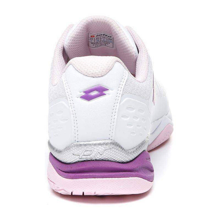 Zapatillas Lotto Space 400 Clay Blanco Purpura