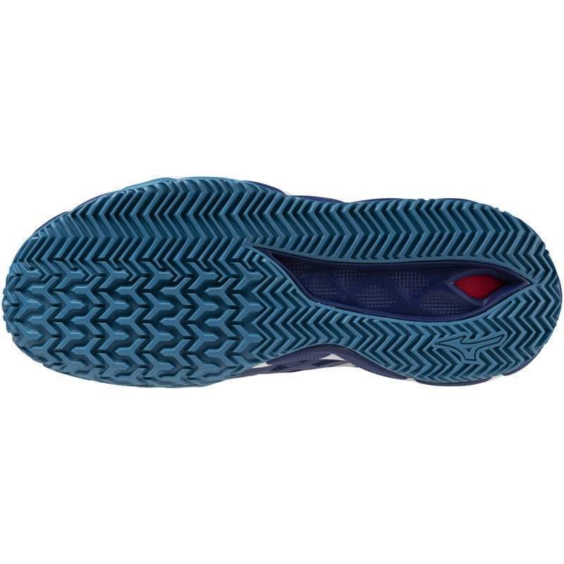 Zapatillas Mizuno Wave Enforce Tour 2 Clay Azul Blanco