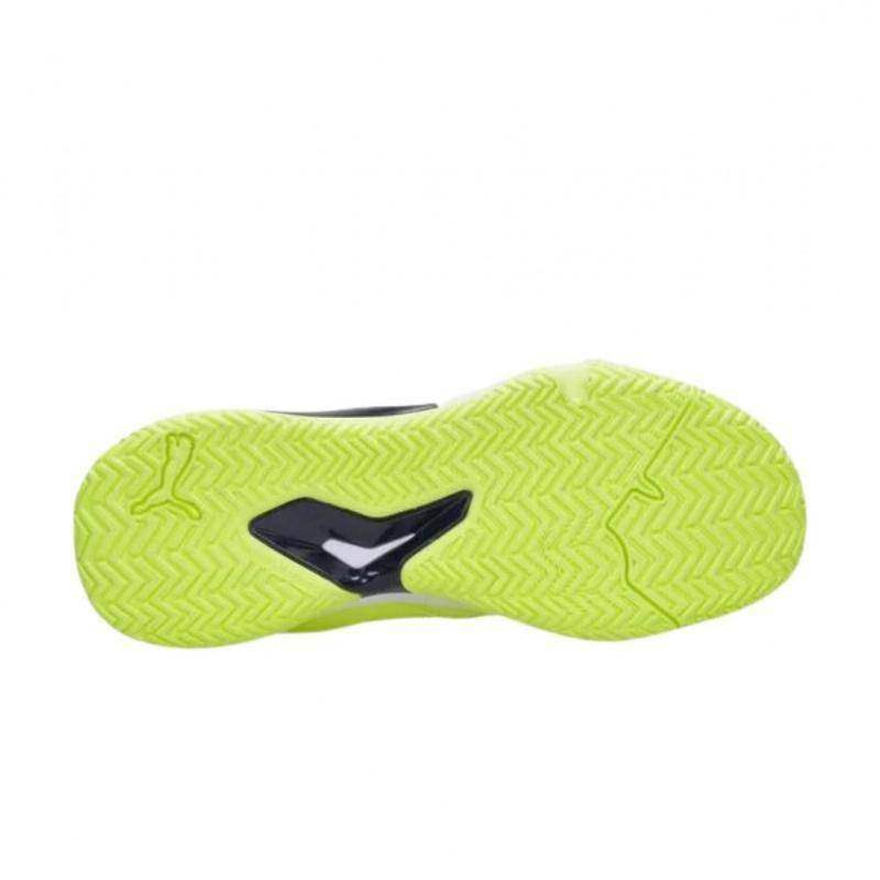 Zapatillas Puma Solarsmash RCT Amarillo Fluor Marino