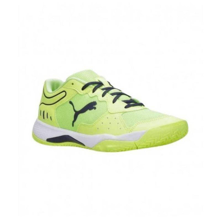 Zapatillas Puma Solarsmash RCT Amarillo Fluor Marino