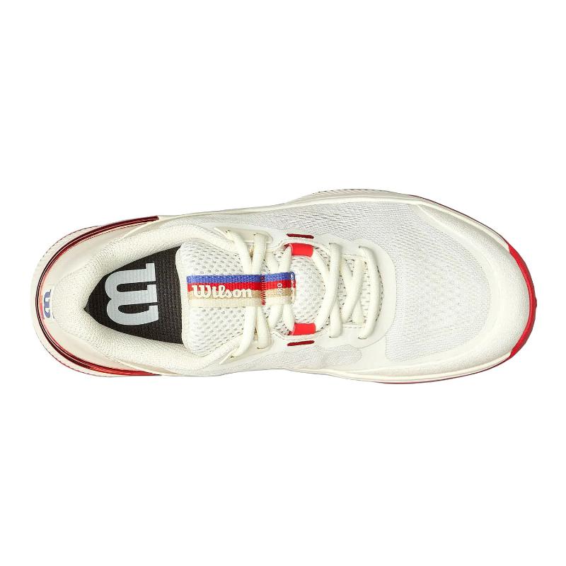 Zapatillas Wilson Intrigue Pro Tofu Rojo Mujer