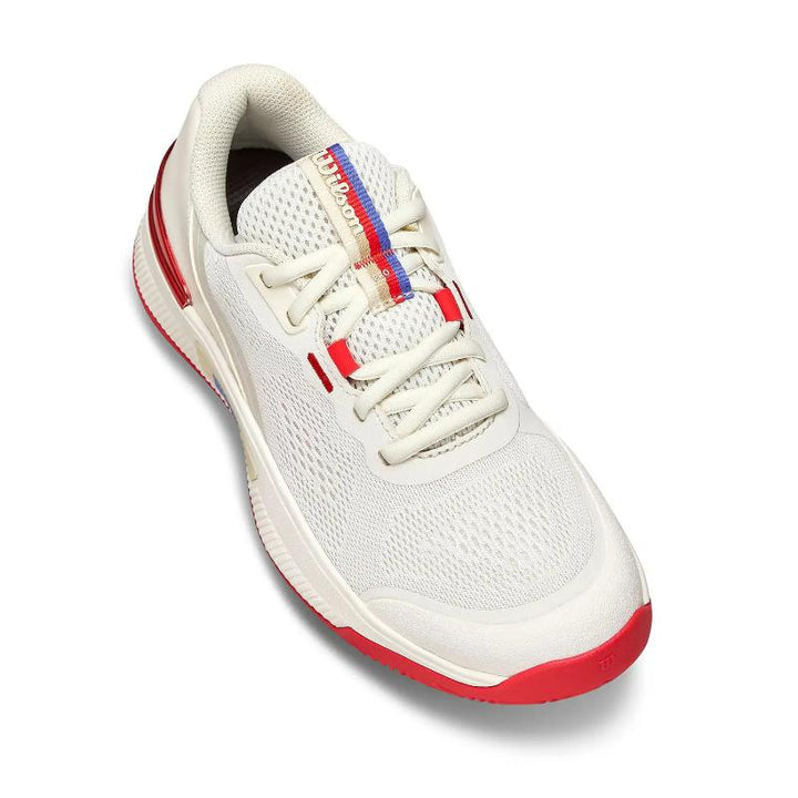 Zapatillas Wilson Intrigue Pro Tofu Rojo Mujer